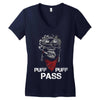 Puff Puff Pass Women's V-Neck T-Shirt