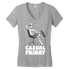 casual friday Women's V-Neck T-Shirt