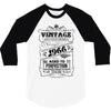 Vintage Aged To Perfection 1966 3/4 Sleeve Shirt