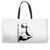 stong man Weekender Totes