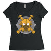 deco gasmask Women's Triblend Scoop T-shirt
