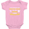 I Love Someone with Sarcoma Cancer to The Moon and Back to Infinity Baby Bodysuit