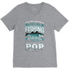 fishing pop V-Neck Tee
