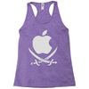 apple pirate Racerback Tank