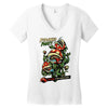 piranha party Women's V-Neck T-Shirt
