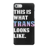 This is What Trans Looks Like iPhone 7 Case