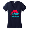 guns dont kill people Women's V-Neck T-Shirt