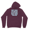 dont judge my english setter Hoodie