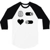 How To Live A Happy Life 3/4 Sleeve Shirt