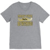 funny black mustache may the stache be with you V-Neck Tee