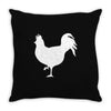 Chicken and Little Chick Throw Pillow