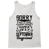 This Girl Is Taken By A Super Sexy September Boyfriend Tank Top