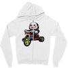 brent rubber Zipper Hoodie