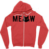meow Zipper Hoodie