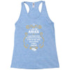 i am an aries Racerback Tank