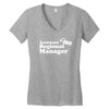 assistant (to the) regional manager Women's V-Neck T-Shirt