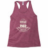 premium vintage 1982 classic perfectly aged limited edition Racerback Tank