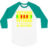 vietnam veteran 3/4 Sleeve Shirt