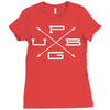 playerunknown's battlegrounds 3 Ladies Fitted T-Shirt