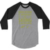 education is important but skiing is importanter 3/4 Sleeve Shirt