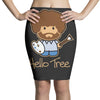 hello tree Pencil Skirts