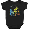 friendly beasts Baby Bodysuit
