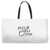 reel girls fish Weekender Totes