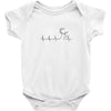 hunting heartbeat Baby Onesie