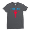 i need a hug Ladies Fitted T-Shirt