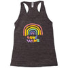 love wins Racerback Tank