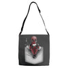 waiting for francis Adjustable Strap Totes