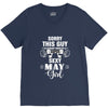 sorry this guy is already taken by a super sexy  may girl V-Neck Tee
