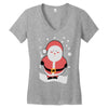 christmas santa Women's V-Neck T-Shirt
