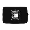 vintage made in 1981 perfectly aged a living legend Laptop sleeve