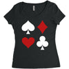 Casino Signs Women's Triblend Scoop T-shirt