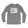 crazy boxer lady Long Sleeve Shirts