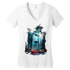 shark forest Women's V-Neck T-Shirt