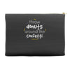 throw donuts Accessory Pouches