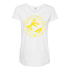 jurassic state park Maternity Scoop Neck T-shirt
