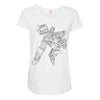 optimus prime Maternity Scoop Neck T-shirt