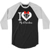 i love you my girlfreind 3/4 Sleeve Shirt