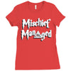 mischief managed Ladies Fitted T-Shirt