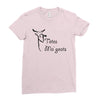 totes ma' goats Ladies Fitted T-Shirt