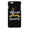 kings are born in january iPhone 6 Plus/6s Plus Case