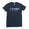100x or gtfo bitmex edition white logo Ladies Fitted T-Shirt