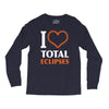 I Heart Total Eclipses Long Sleeve Shirts