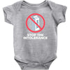 stop the intolerance Baby Bodysuit