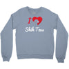 i love shih tzus Crewneck Sweatshirt