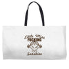 little miss fucking sunshine Weekender Totes