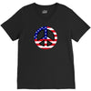 flag us flag peace independence day V-Neck Tee
